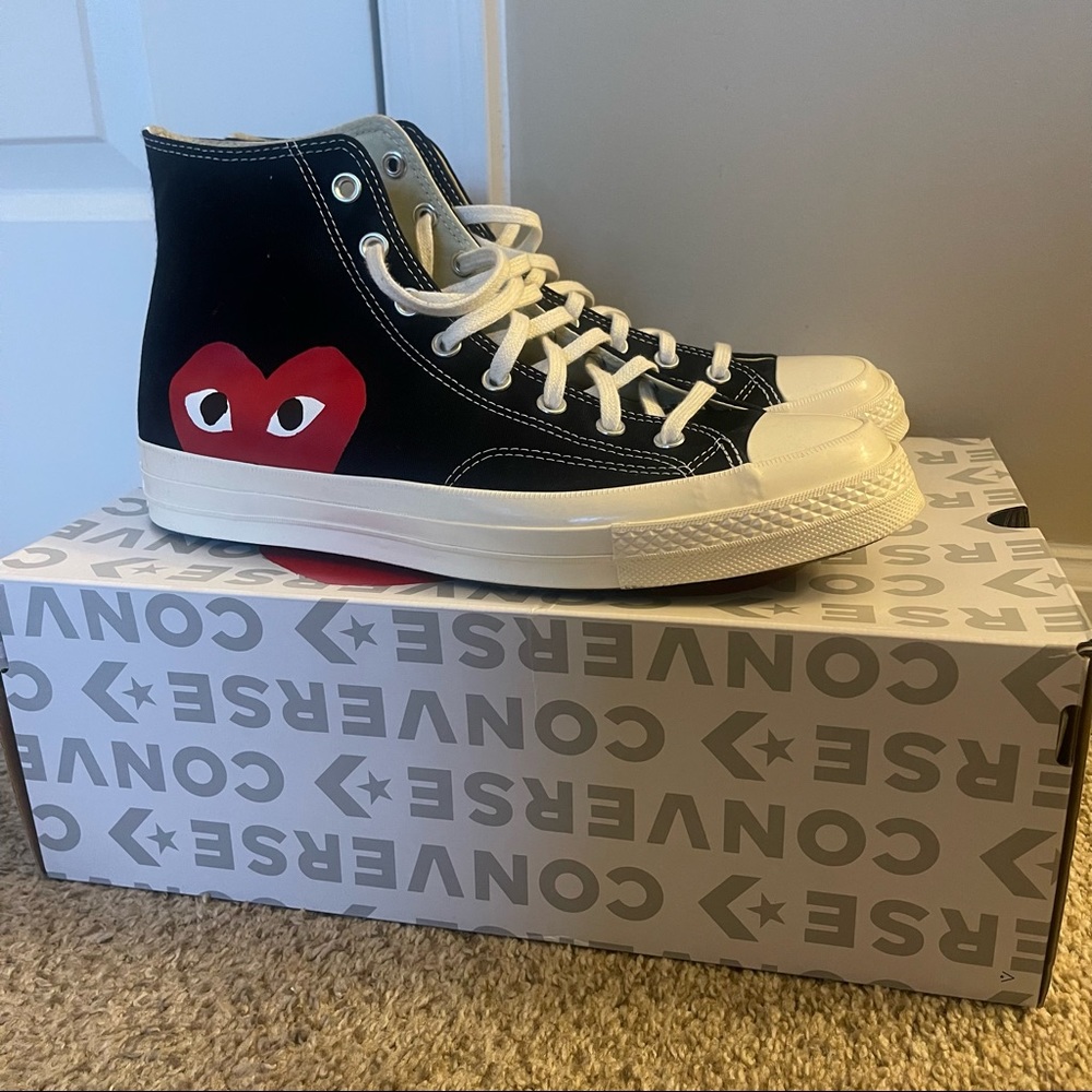 CONVERSE X COMME DES GARCONS PLAY ALL STAR CHUCK '70 HI